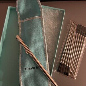 Tiffany & Co. Silver Elsa Peretti Ballpoint Pen